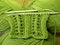 Green knitting