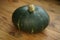 Green kuri hokkaido kabocha pumpkin