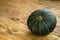 Green kuri hokkaido kabocha pumpkin