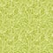 Green lace leaves seamless pattern background