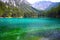 The Green Lake in Styria, Austria