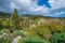 Green landscape of Askos region in Zante