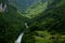 Green landscape in Montenegro