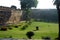 Green Lawn inside Fort Walls, Jhansi