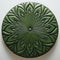 Green Leather Flower: A 3d Synthetic Leather Pattern Decoration