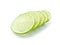 Green lemon slice