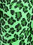 Green leopard faux fur background