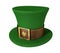 Green Leprechaun Shamrock Hat