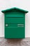 Green letterbox in alcudia