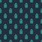 Green line Spray against insects icon isolated seamless pattern on blue background. Vector