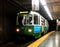 Green line subway line of MBTA in Boston, Massachusetts