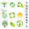 Green Living Icon Set