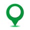 Green location pin icon