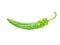 Green long Cubanelle pepper
