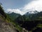 Green Lower Himalayan Landscape During Monsoon