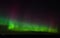 Green, magenta and purple aurora borealis in North Dakota