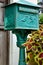 Green mail box