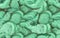 Green malachite seamless texture close-up