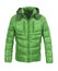 Green male winter jacket