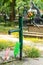 Green manual water pump