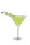 Green Melon Martini Cocktail