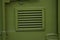 Green metal vent