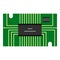 Green microchip icon