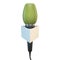 Green microphone 3D