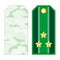 Green Military Shoulder Straps