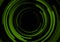 Green minimal round smooth lines abstract futuristic tech background