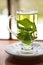 Green mint tea