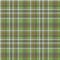 Green mosaic check plaid seamless pattern