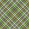 Green mosaic check plaid seamless pattern