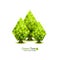 Green mosaic tree ecology design