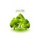 Green mosaic tree ecology design