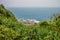 Green mountain with rocky sea shore beach of Bitou Cape (Bitoujiao), Taiwan