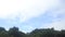 Green mountains and daytime sky , beautiful time-lapse