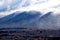 Green mountains in Quito, Ecuador