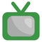 Green movie TV, icon