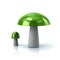 Green mushrooms