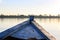 Green nature of amazon river from the boat sie of view in Leticia, Colombia