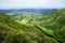 Green nature on the beautiful azores islands