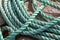 Green naval rope