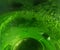 Green neon water abstract background look so fresh