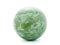 Green nephrite ball