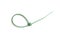 Green nylon cable tie