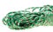 Green nylon rope