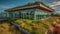 Green Oasis: Capturing Ecology Building\\\'s Sustainable Features with Sony A9