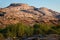 Green oasis in Desert mountains