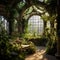 The Green Oasis Organic Decor Trends. Generative AI